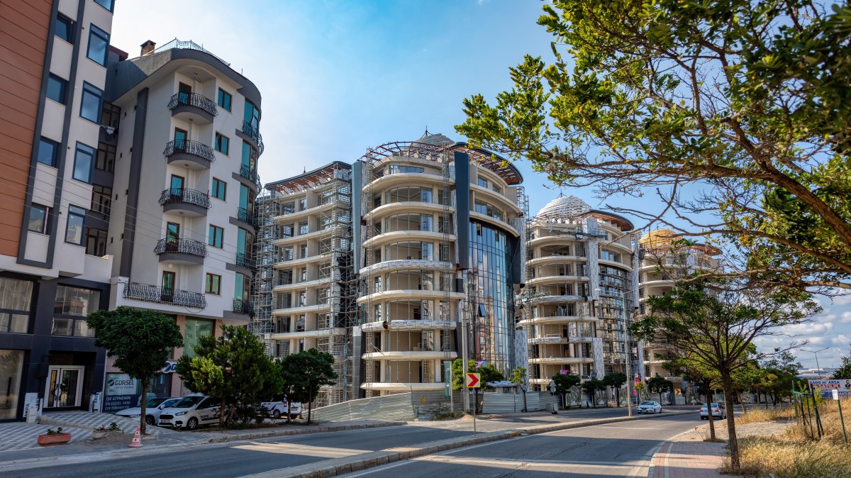 Modern residential buildings in Gebze, Istanbul, Türkiye, Aug. 4, 2022 (Shutterstock Photo) 