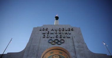 General view of Los Angeles Memorial Coliseum, Los Angeles, U.S., Jan. 13, 2026. (Reuters Photo)
