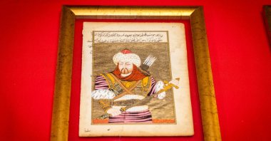 An artwork repatriated from Canada is on display. (Photo courtesy of Culture and Tourism Ministry)