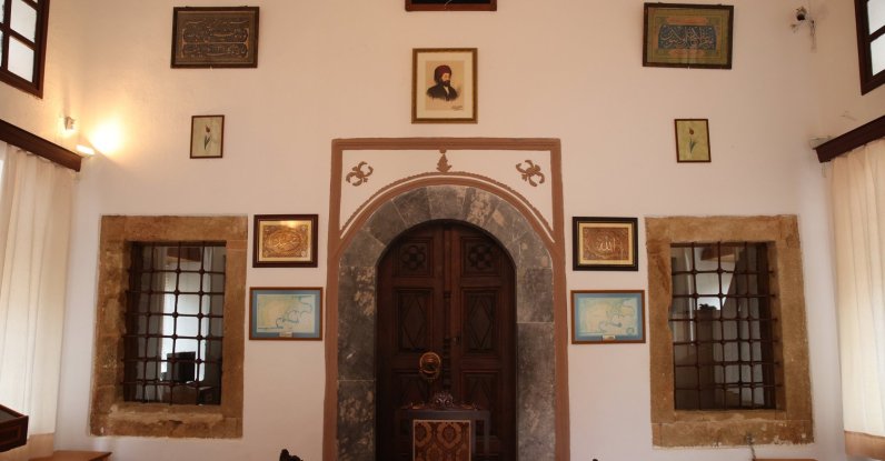 A general view of Hafız Ahmed Ağa Library, Rhodes, Greece, March 18, 2026. (AA Photo)