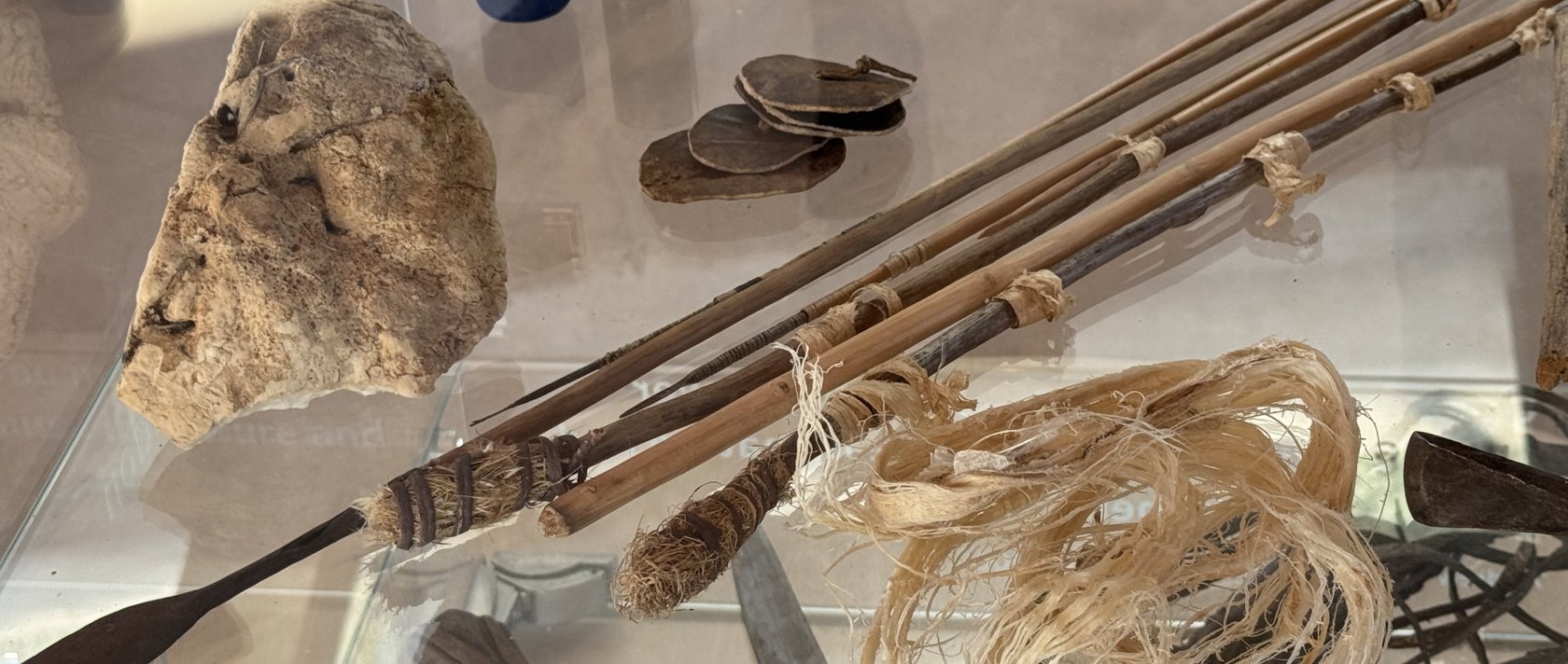 Items used by Khoisan people, Cape Town, South Africa, March 24, 2026. (AA Photo)
