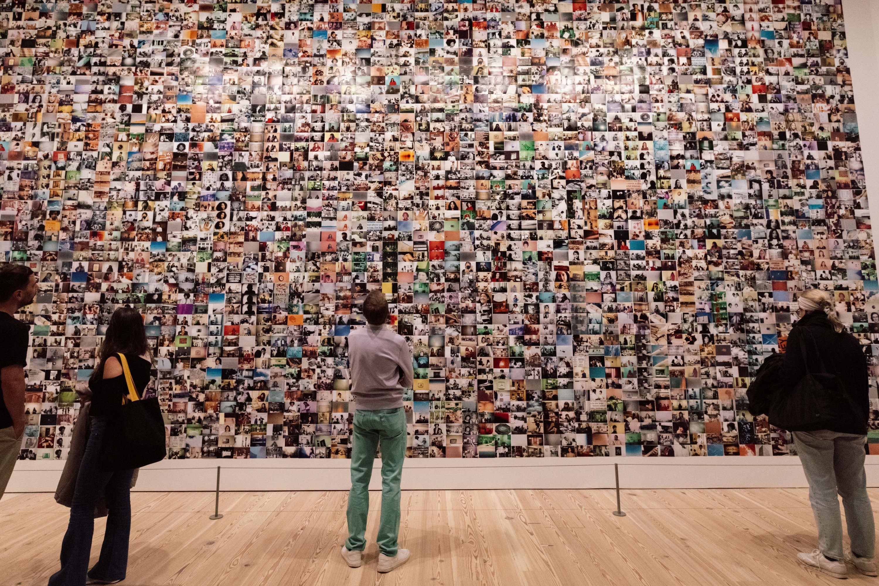 Visitors experience the Whitney Museum of American Art, New York, U.S., April 23, 2024. (Shutterstock Photo)