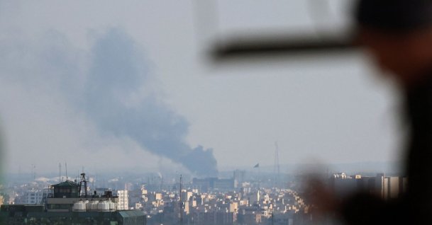 Smoke rises from the site of a strike in Tehran, Iran, April 1, 2026. (AFP Photo)