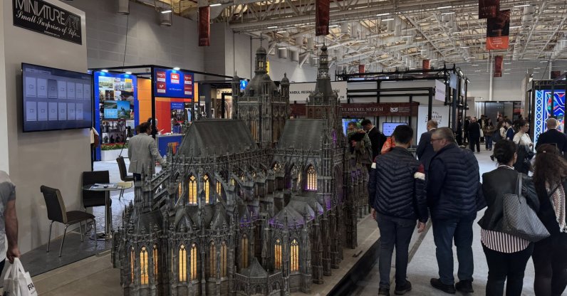 Visitors explore exhibits at the Heritage Istanbul fair in Istanbul, Türkiye, April 1, 2026. (AA Photo)