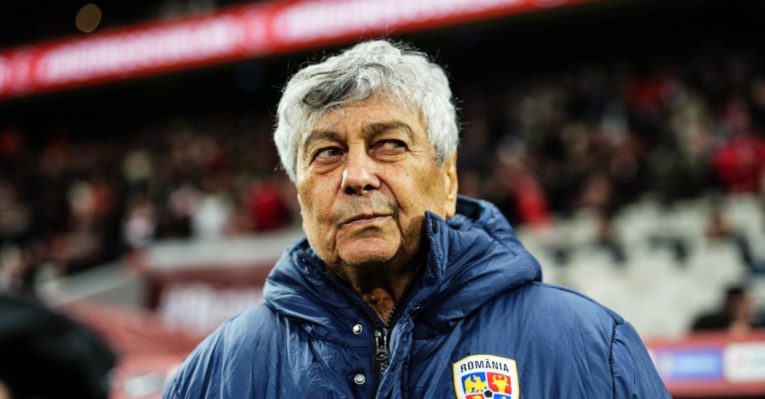 Romania head coach Mircea Lucescu during the FIFA World Cup 2026 European playoff between Türkiye and Romania, Istanbul, Türkiye, March 26, 2026. (EPA Photo)