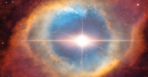 A supernova explosion in the center of the galaxy. (Shutterstock Photo)