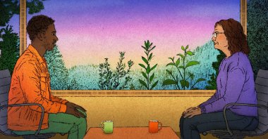 "The cost of traditional therapy has risen to several hundred dollars a month, and even those who can afford it or have insurance encounter long waiting lists." (AP Photo)