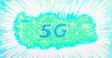 "Türkiye’s journey toward 5G is closely linked to the concept of Cyber Homeland (Siber Vatan), which frames cyberspace as an extension of national sovereignty." (Illustration by Erhan Yalvaç)