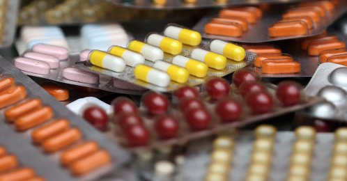 Illustration photo shows various medicine pills in their original packaging, Brussels, Belgium, Aug. 9, 2019. (Reuters Photo)