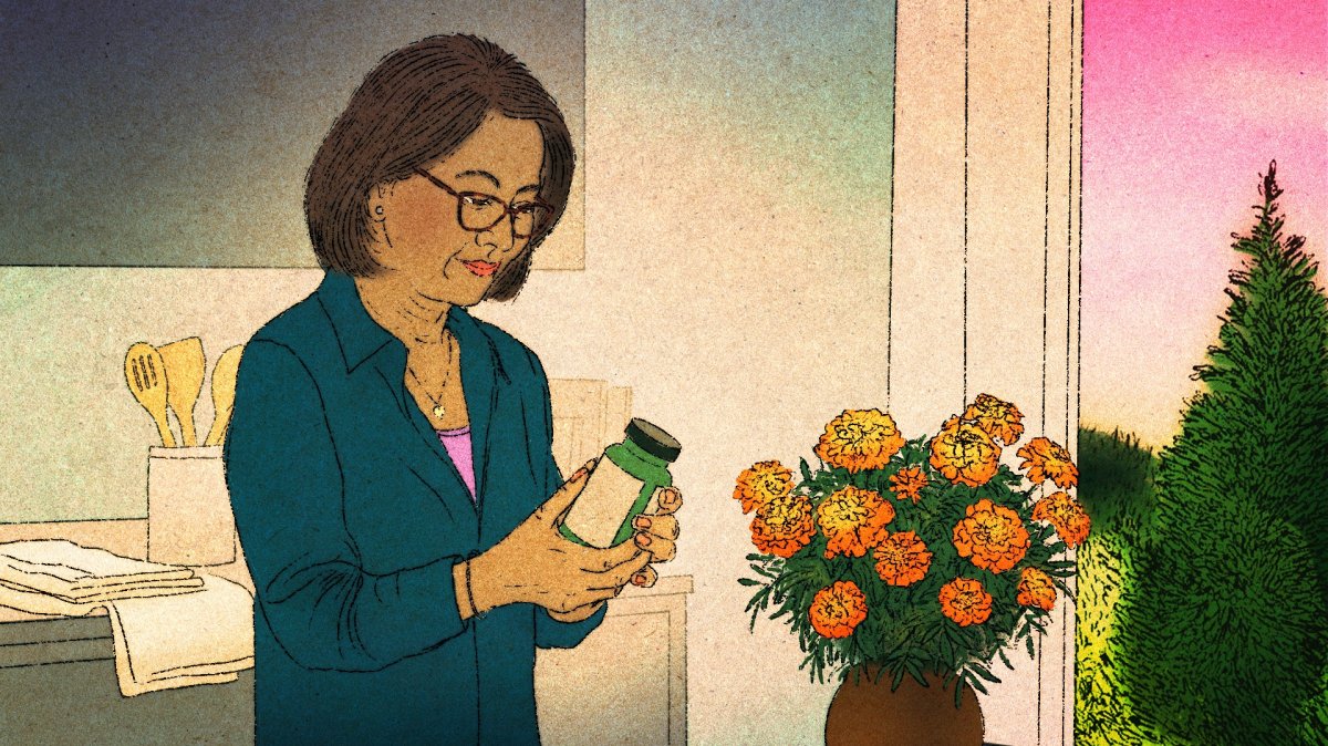 Women suffering through hot flashes, night sweats, mood changes and sleep problems that can come with menopause – all while looking in the mirror and noticing signs of aging – are being bombarded with products. (AP Photo)