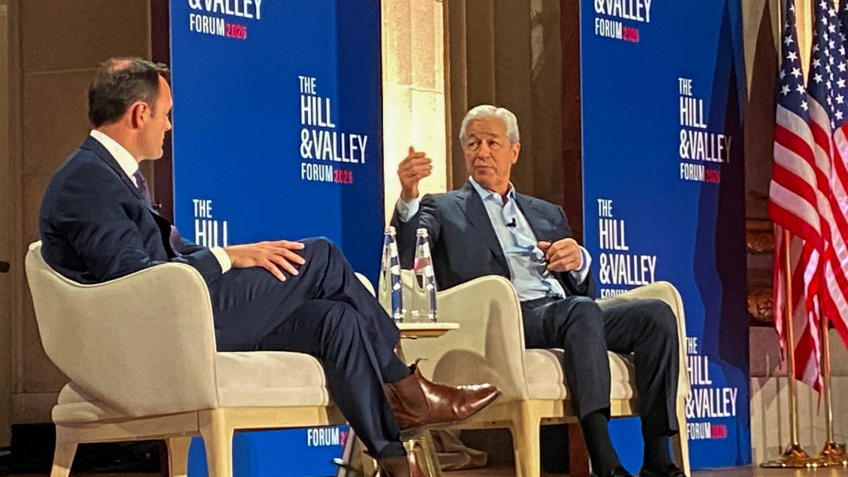 JPMorgan's Dimon warns of oil shocks, sticky inflation, higher rates