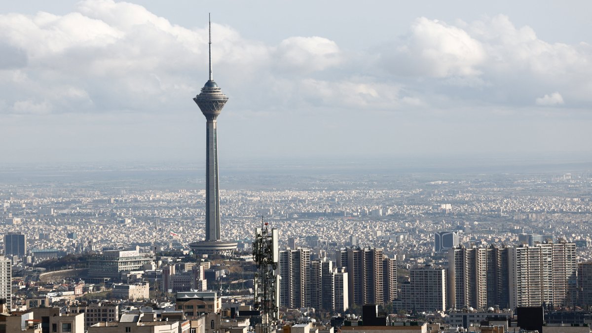 A view of the Milad Tower, amid the U.S.-Israeli attacks on Iran, Tehran, Iran, March 25, 2026. (Reuters Photo)