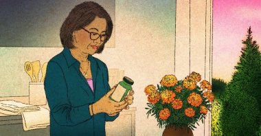 Women suffering through hot flashes, night sweats, mood changes and sleep problems that can come with menopause – all while looking in the mirror and noticing signs of aging – are being bombarded with products. (AP Photo)