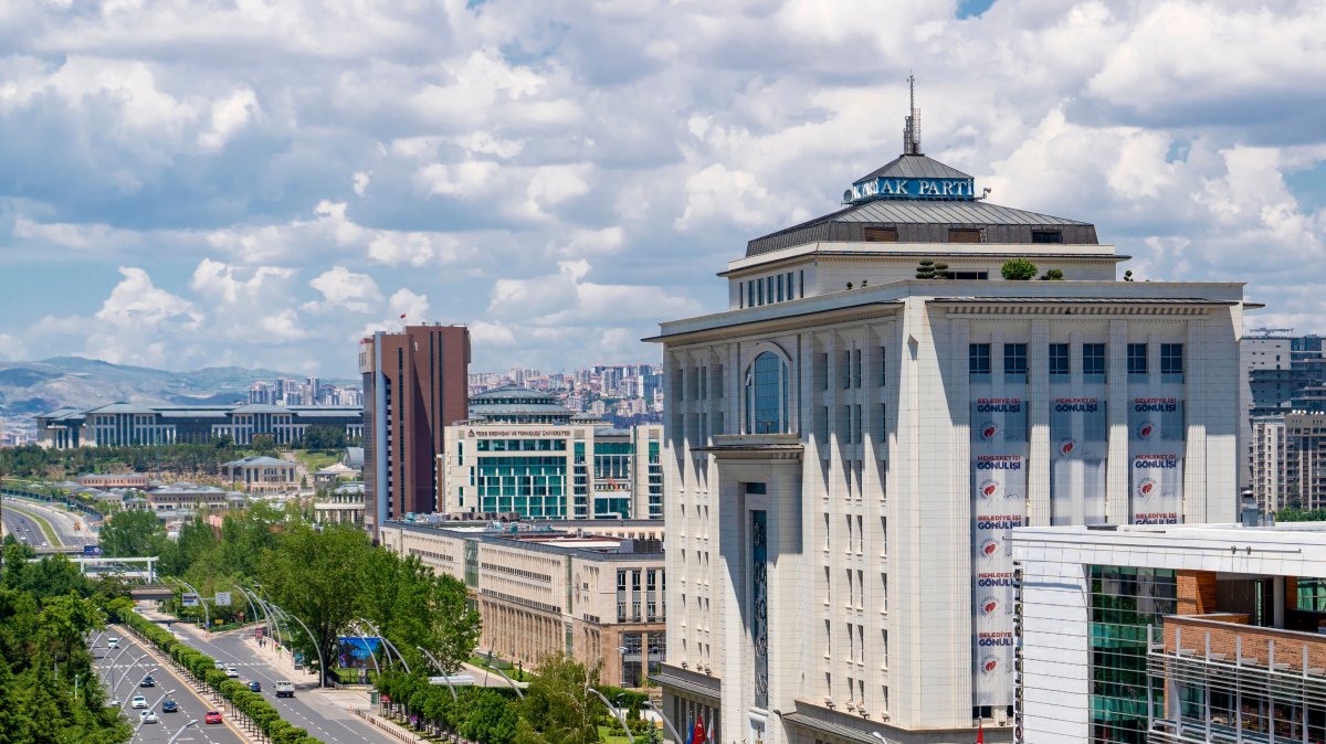 A view of the AK Party's headquarters, Ankara, Türkiye, June 23, 2019. (Shutterstock Photo)