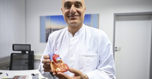 Turkish German cardiologist Hüseyin Ince poses for a photo, Berlin, Germany, March 25, 2026. (AA Photo)