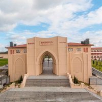 The entrance gate of Ibn Haldun University’s Başakşehir campus, Istanbul, Türkiye. (Courtesy of Ibn Haldun University)