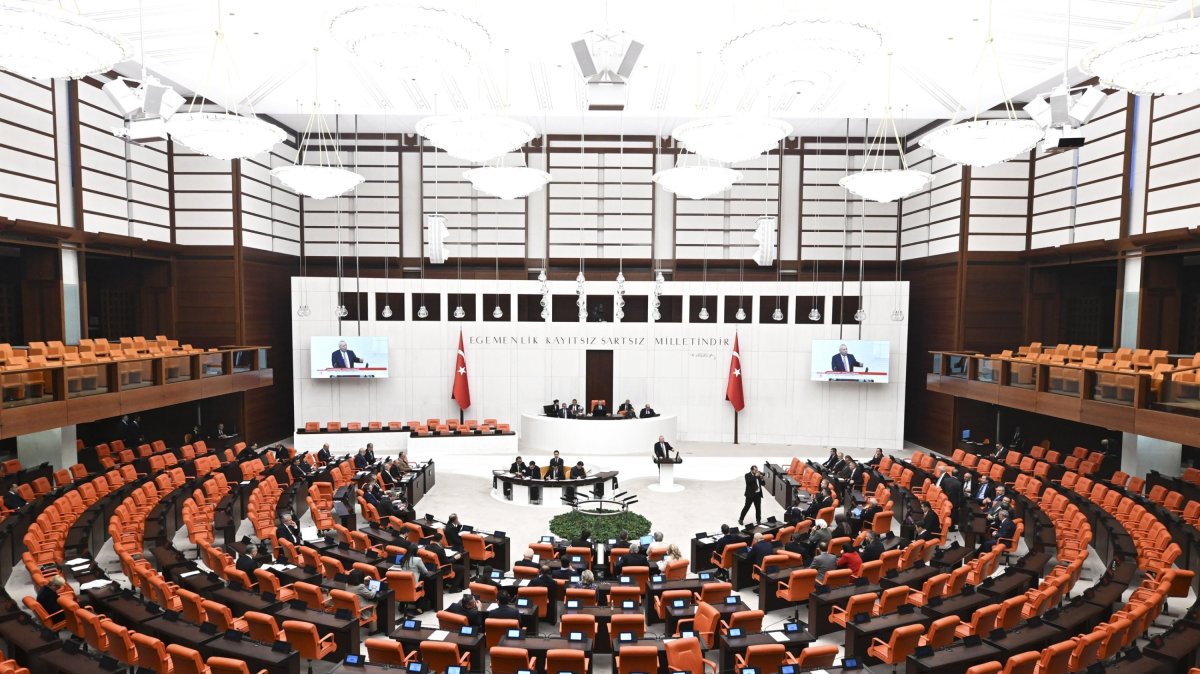A view of Parliament in session, Ankara, Türkiye, Dec. 23, 2025. (AA Photo)