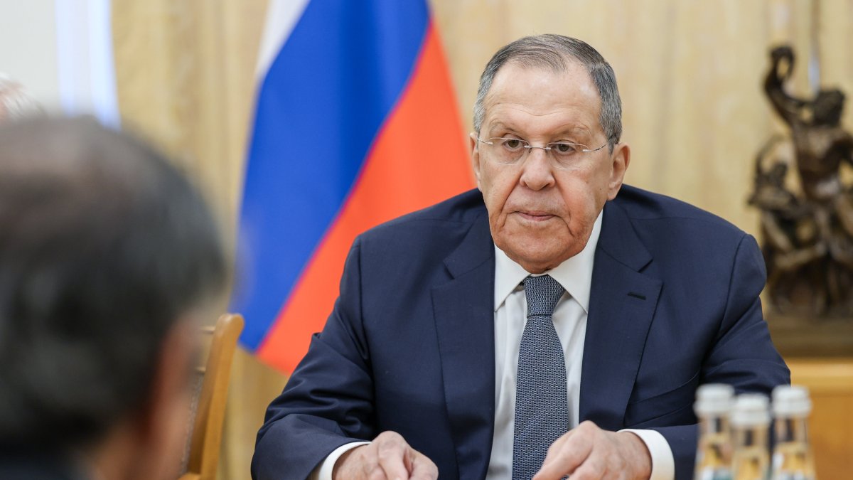 Russian Foreign Minister Sergey Lavrov attends a meeting, Moscow, Russia, March 13, 2026. (EPA Photo)