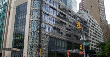 The exterior of the Turkish House (Turkevi), New York, U.S., Sept. 16, 2021. (Shutterstock Photo)