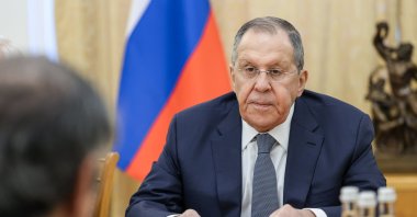 Russian Foreign Minister Sergey Lavrov attends a meeting, Moscow, Russia, March 13, 2026. (EPA Photo)