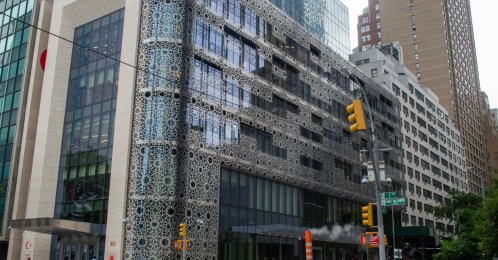 The exterior of the Turkish House (Turkevi), New York, U.S., Sept. 16, 2021. (Shutterstock Photo)