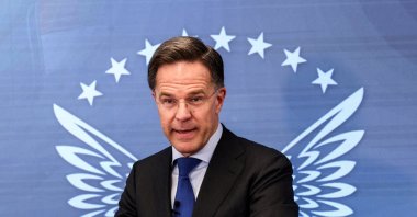 NATO Secretary-General Mark Rutte delivers a speech at the Ronald Reagan Presidential Foundation and Institute, Washington, U.S., April 9, 2026. (Reuters Photo)