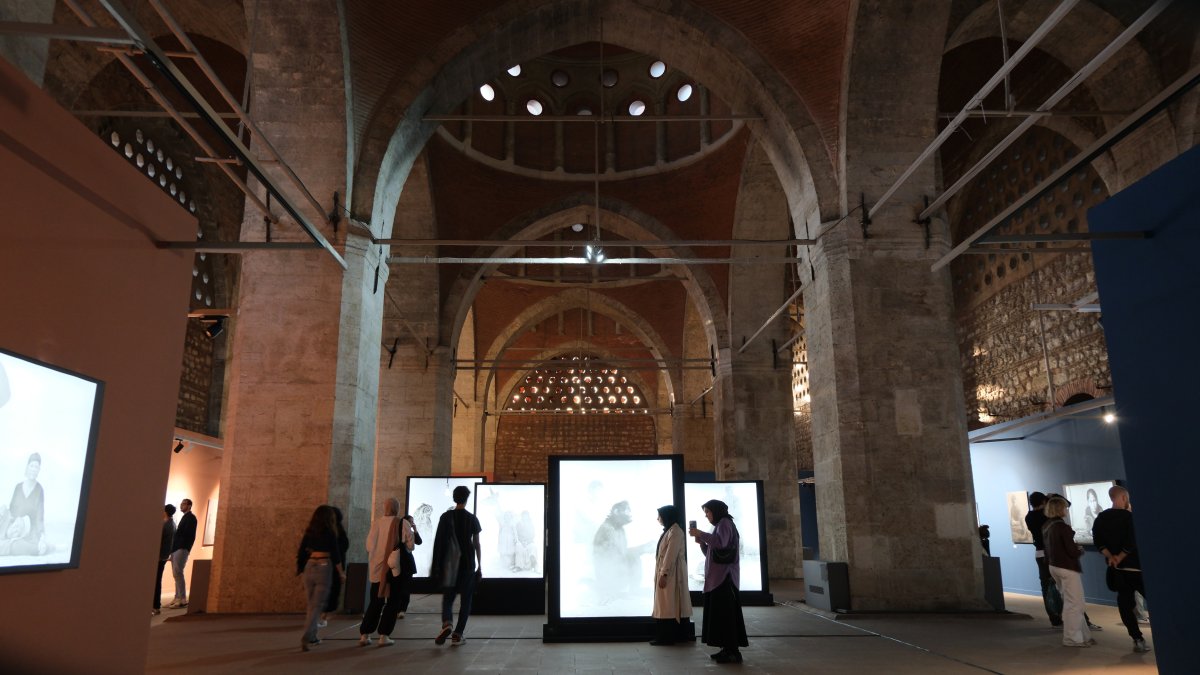 Art gallery inside an historical building, Istanbul, Türkiye, Oct. 25, 2023. (Shutterstock Photo)