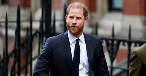 Britain's Prince Harry arrives during the first week of a nine-week trial lawsuit against Associated Newspapers, publisher of the Daily Mail, at the High Court in London, Britain, Jan. 20, 2026. (Reuters File Photo)