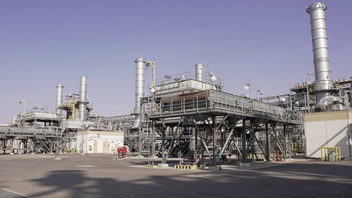A general view of the Khurais NGL recovery plant, eastern Saudi Arabia, June 28, 2021. (Reuters Photo)