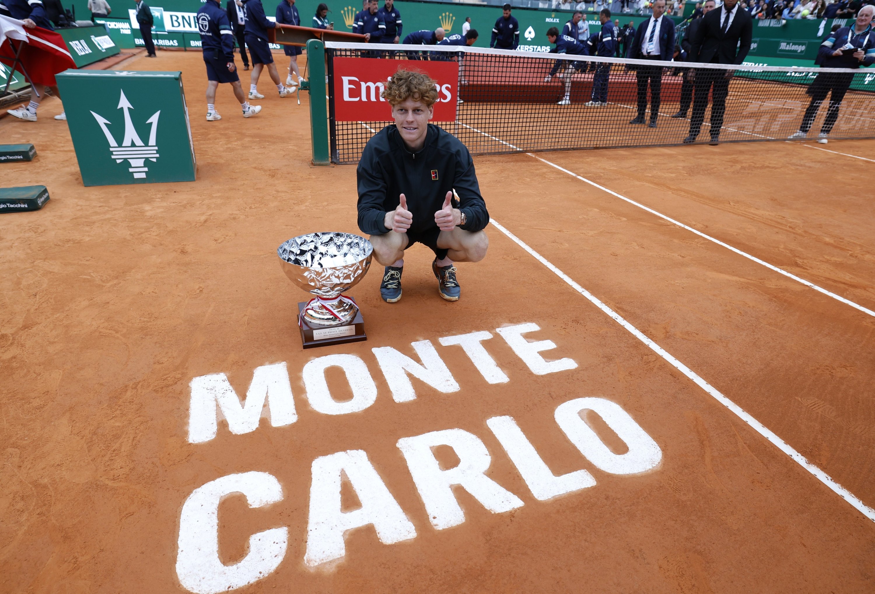 Sinner covets French Open after retaking No. 1 spot at Monte Carlo