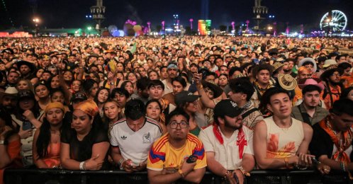 People attend the Coachella Valley Music and Arts Festival, Indio, California, U.S., April 12, 2026. (Reuters Photo)