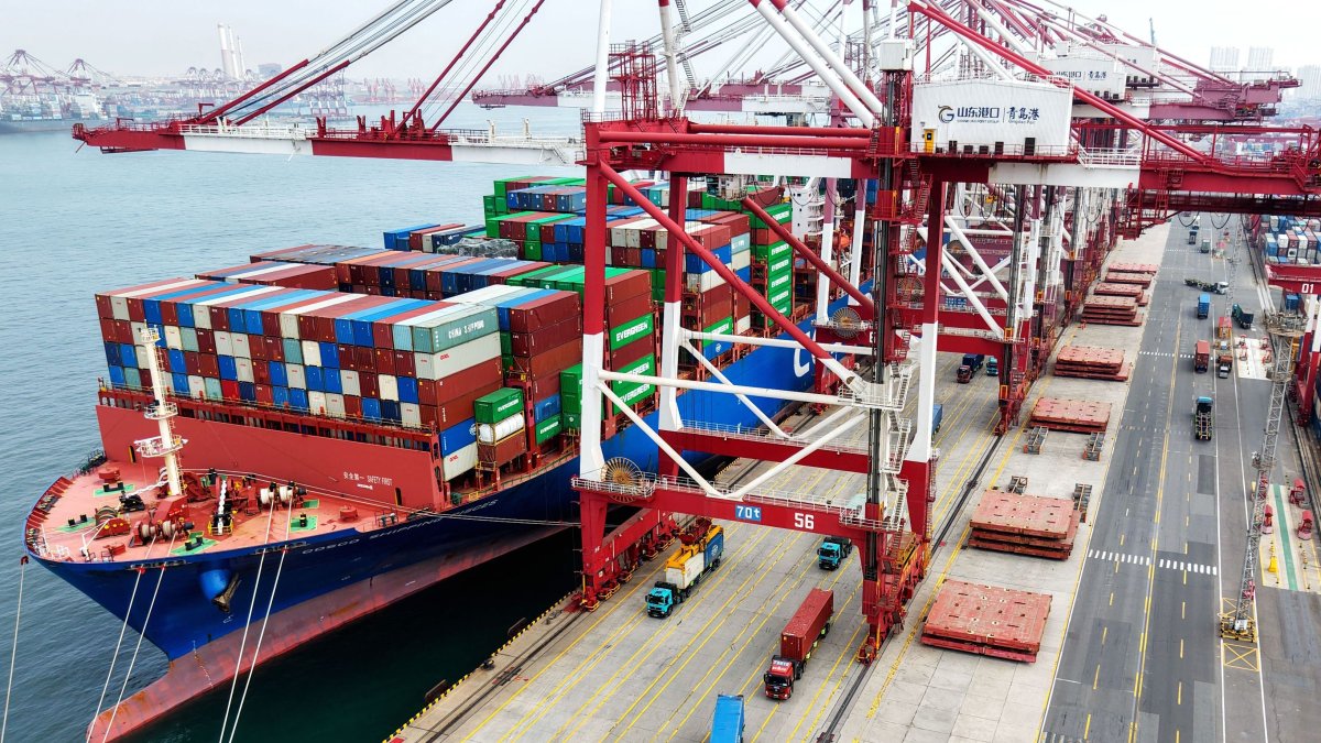 China's exports slow down in March as Iran war cools global demand