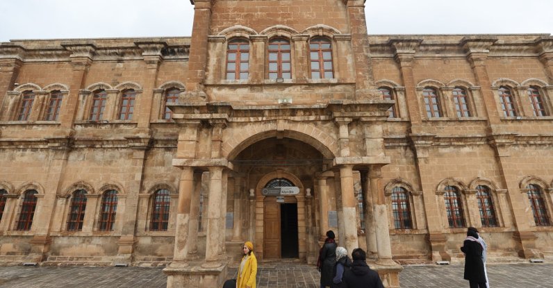 A view of the Mardin Vocational and Maturation Institute, Mardin, southeastern Türkiye, April 13, 2026. (AA Photo)