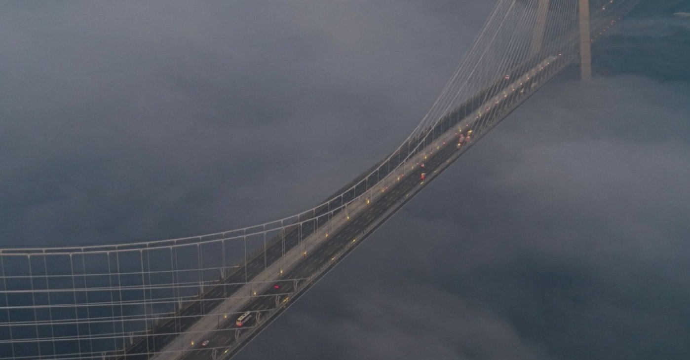 A view of the Yavuz Sultan Selim Bridge, Istanbul, Türkiye, March 18, 2026. (IHA Photo)