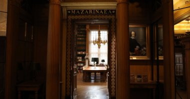 A view of Mazarine Library, Paris, France, April 11, 2026. (AA Photo)