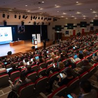 European University Association President Joseph M. Garrell delivers his opening speech during the annual conference at Yeditepe University, Istanbul, Türkiye, April 16, 2026. (Courtesy of Yeditepe University)