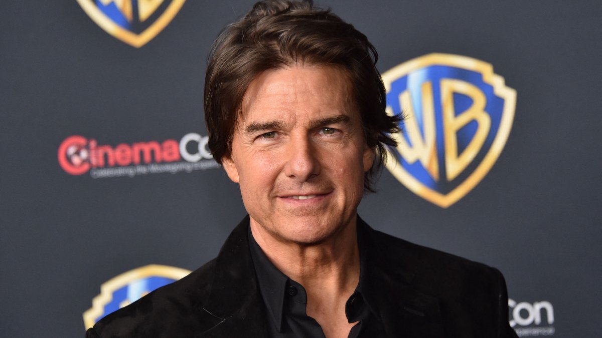 Tom Cruise promotes the upcoming film “Digger” during Warner Bros photocall at the Colosseum at Caesar’s Palace, Las Vegas, U.S., April 14, 2026. (AFP Photo)