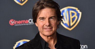 Tom Cruise promotes the upcoming film “Digger” during Warner Bros photocall at the Colosseum at Caesar’s Palace, Las Vegas, U.S., April 14, 2026. (AFP Photo)