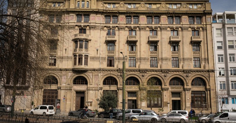 A general view of the historic Karaköy Palas. (Photo courtesy of Funda Karayel)