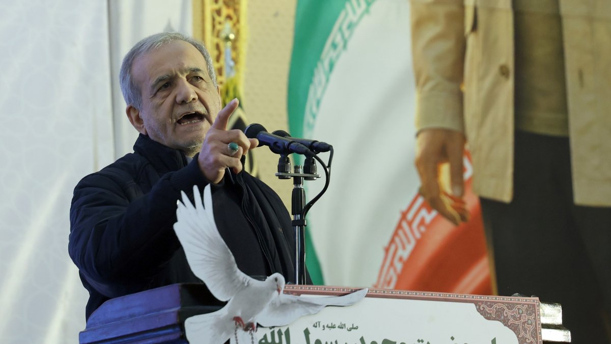 President Pezeshkian insists Iran seeks to end war ‘with dignity'