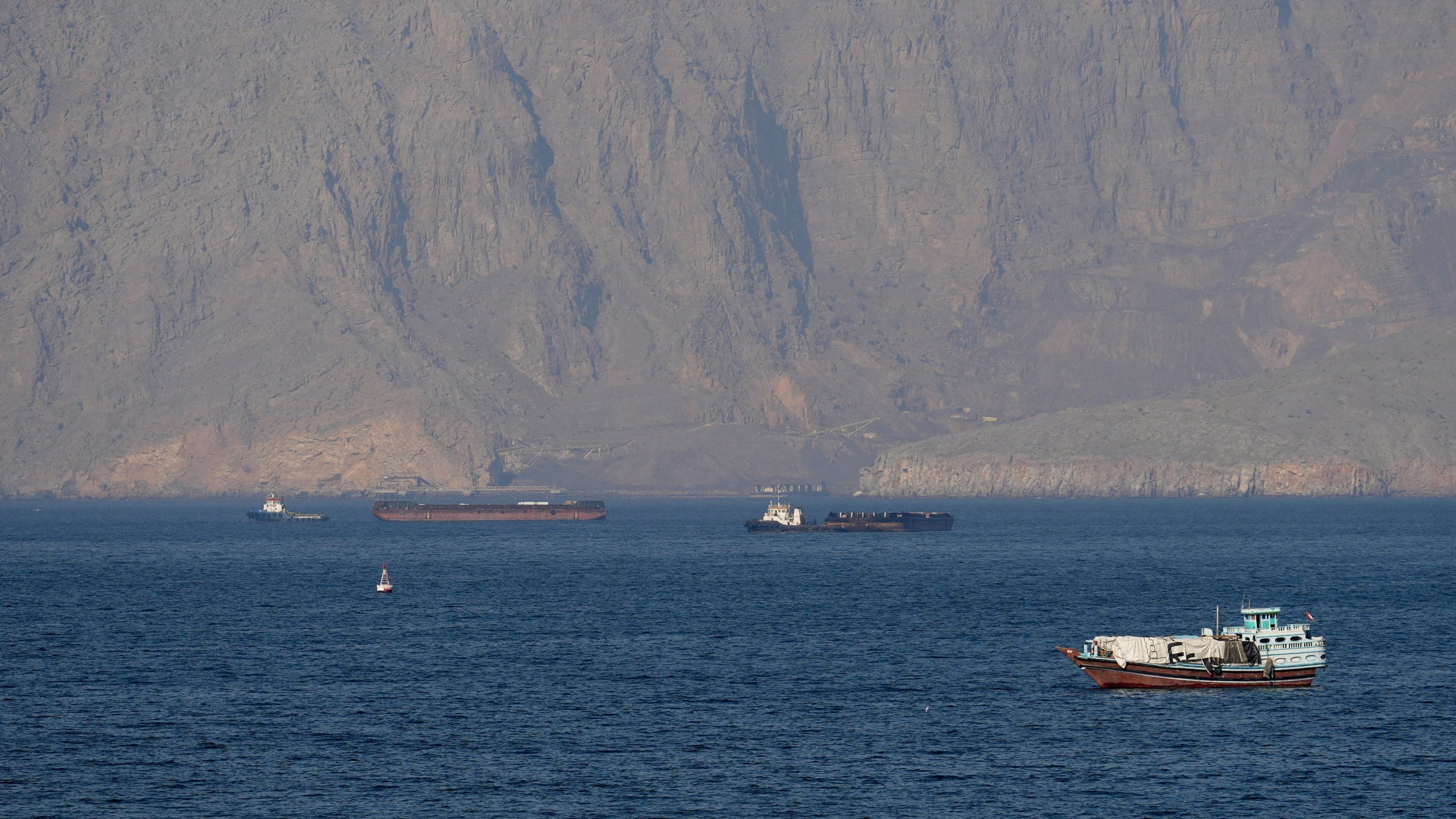 Shipping data shows Strait of Hormuz traffic at virtual standstill