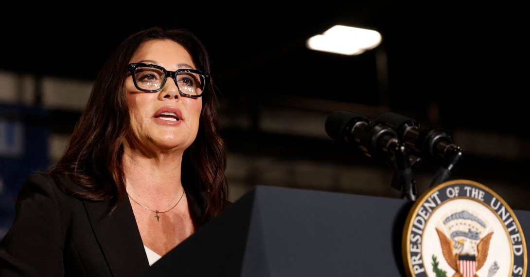 U.S. Secretary of Labor Lori Chavez-DeRemer speaks during a visit to a precision metal stamping facility in Howell, Michigan, Sept. 17, 2025. (AFP File Photo)