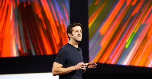 John Ternus, vice president of Mac and iPad hardware engineering, speaks during Apple's annual Worldwide Developers Conference (WWDC), San Jose, California, U.S., June 5, 2017. (Reuters Photo)