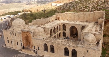 A general view of the Kasımiye Madrassa, Mardin, southeastern Türkiye, April 15, 2026. (AA Photo)