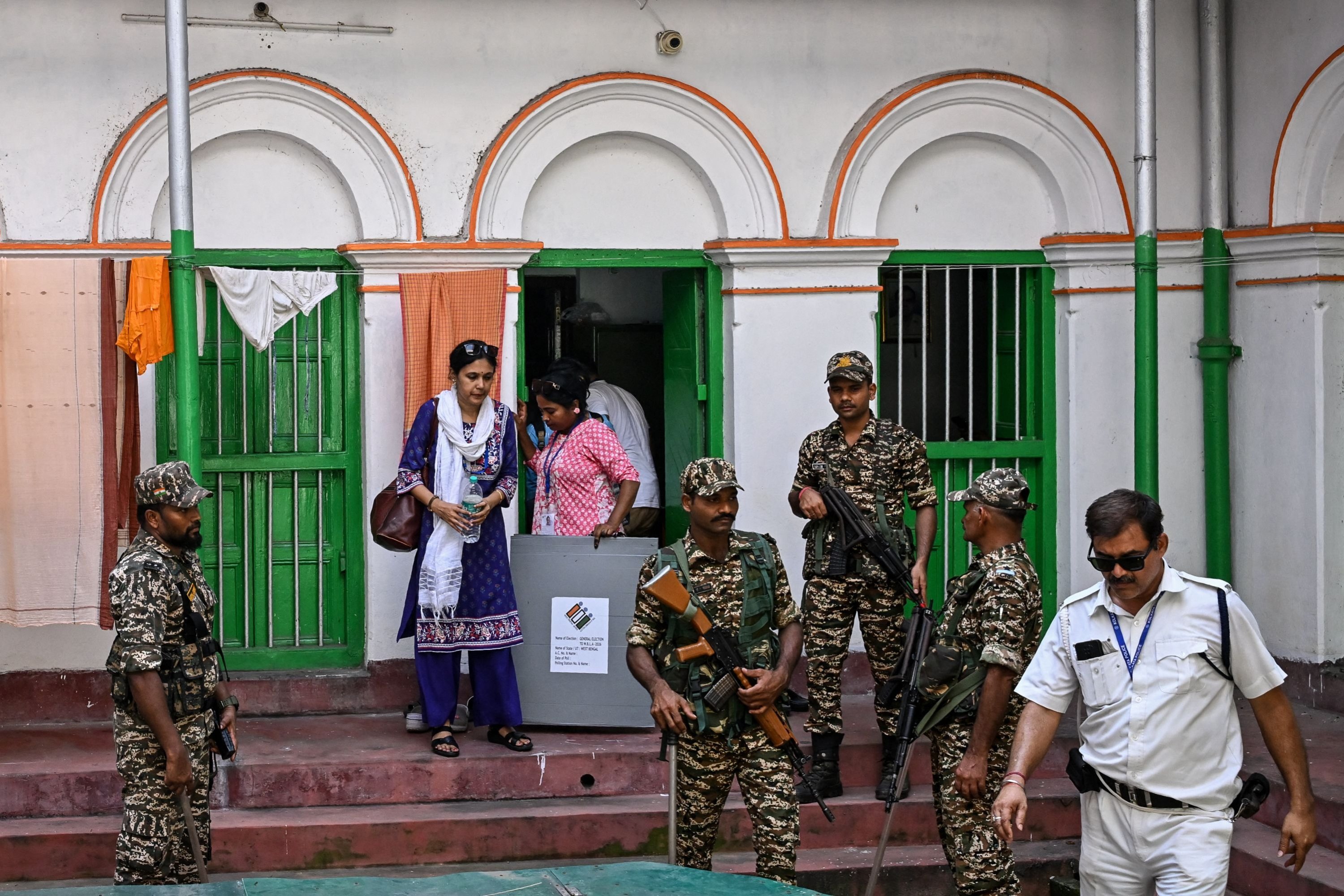 Millions vote in India as West Bengal, Tamil Nadu hold elections