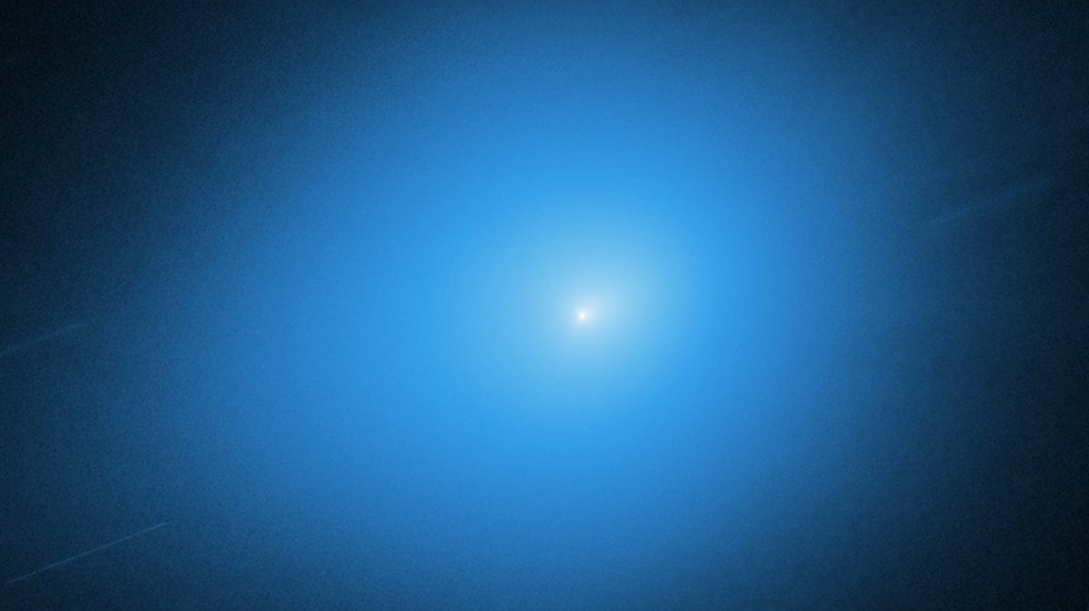 This image provided by NASA shows the interstellar comet 3I/Atlas captured by the Hubble Space Telescope on Nov. 30, 2025, about 178 million miles (286 million kilometers) from Earth. (AP Photo)