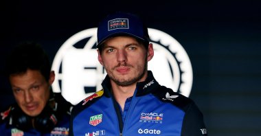 Red Bull's Max Verstappen is seen after being eliminated during qualifying, Suzuka, Japan, March 28, 2026. (Reuters Photo)