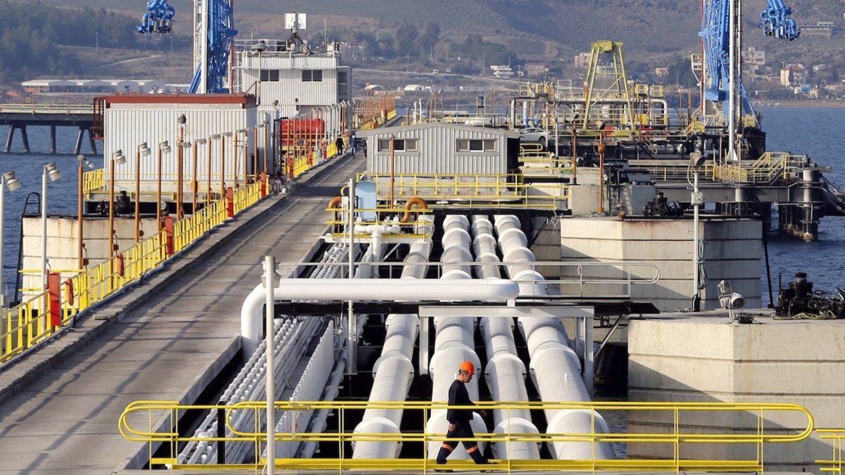 A general view of Türkiye's Mediterranean port of Ceyhan, run by BOTAŞ, Adana, southern Türkiye, Feb. 19, 2014. (Reuters Photo)
