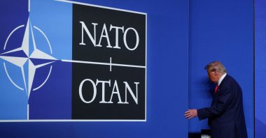 U.S. President Donald Trump leaves a press conference at a NATO summit in The Hague, Netherlands, June 25, 2025. (Reuters Photo)