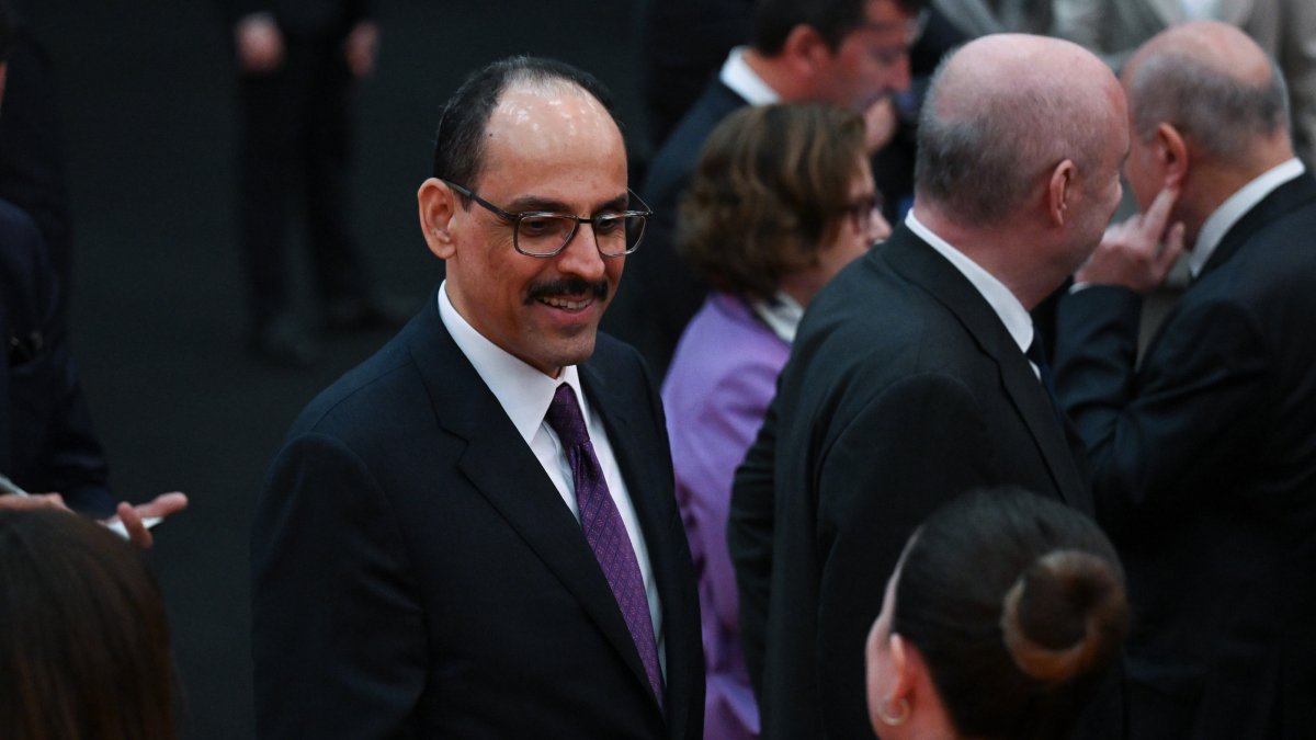 National Intelligence Organization (MIT) chief Ibrahim Kalın visits the Antalya Diplomacy Forum, Antalya, Türkiye, April 17, 2026. (AA Photo)